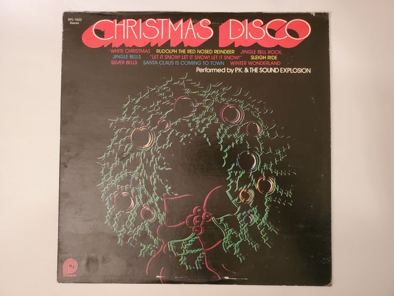 P.K. & The Sound Explosion Christmas Disco vinyl record